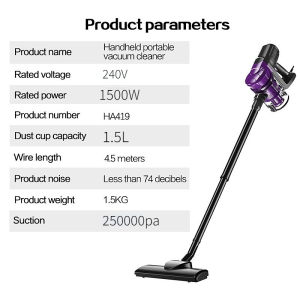 SANTINO 25000Pa Handheld Vacuum Cleaner (Warranty for ten years) Vacuum Stick Penyedup Habuk Vakum Portable Vacuum Cleaner