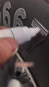 ปากกาเพ้นท์สีขาว 3 ชิ้น ปากกามาร์คเกอร์กันน้ำ สำหรับยางรถยนต์ ชุดปากกาเพ้นท์น้ำมัน แห้งเร็วและถาวร