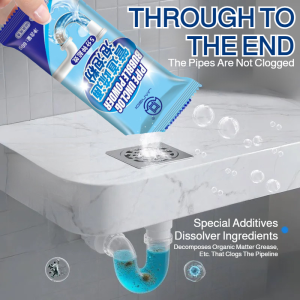 Mild And Noninvasive Pipe Unclogging Paste Pipe Unclogging Bubble Powder Powerful Dissolution Economical And Practical Alternative To Traditional