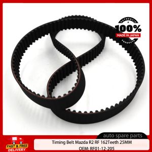 [COD] MAZDA RF01-12-205 Timing Belt For R2 RF 162Teeth 25MM JAPAN Longevity V-Belt