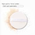 Loose Powder Compact Container with Velvet Powder puff Mirror and Elasticated Net Sifter, Empty Reusable Powder box, 5g Portable DIY Makeup Powder case. 