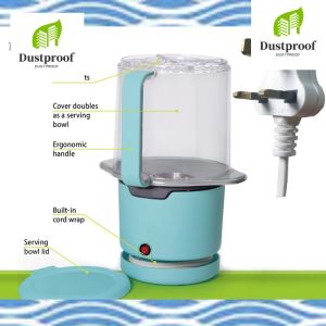 SG STOCK Mini Electric Hot Air Popcorn Maker - Portable Popcorn Machine with Switch Control & Non-Stick Pot for Home Use