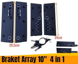 BREAKET SET BOX SPEAKER ARRAY 10 INCH | Import