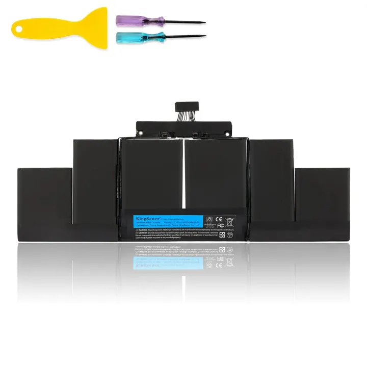 High-Capacity Replacement Battery for Apple MacBook Pro 15" Retina A1398 (2013-2014) with Safety Protections
