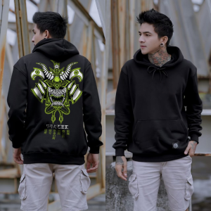 Sweater Hoodie Sunmori mask green sakty hoodie tebal jaket distro sweater hoodie premium sweater distro hitam SAKTY COLLECTIONS