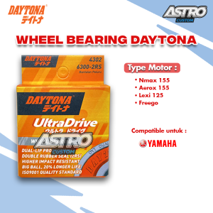 Wheel Bearing Lahar Roda Depan Nmax Aerox Lexi Freego Daytona Ultra