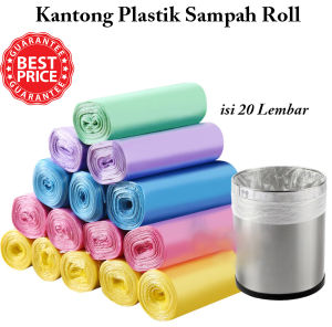 Kantong Plastik Sampah 45x50cm Isi 20 Kantong Sampah Gulung Plastik Kresek Termurah Terbaru Promo