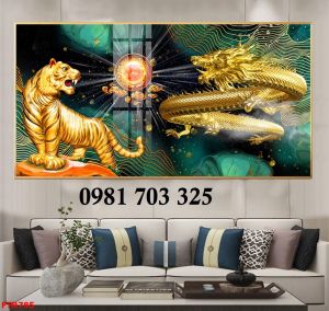 Tranh gạch 3D hổ sơn lâm