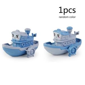 Bathtub Toy for Babies Lovely Cartoon Clockwork Float Cartoon Ship Little Cruise Ship Interesting Clockwork Toy