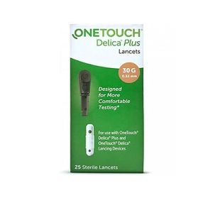One Touch Delica Plus Lancing Device or One Touch Delica Plus Lancets 25s or 100s