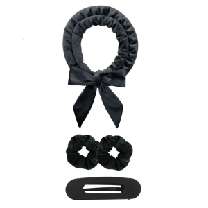 4PCS Overnight Hair Set Fabric Heatlessly Hair Styling Tool For Natural Looks Hair Care Accessory Hair Roller