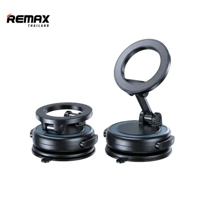 Remax Car Holder Rotatable RM-C61 - ที่จับมือถือในรถ แบบแม่เหล็กสูญญากาศ หมุน 360 องศา พับเก็บได้