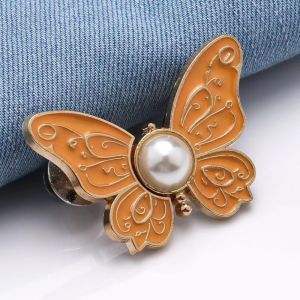 NoDrill NoSew Butterfly Adjustment Buckle for Spring Fashionable Women Denim Lovers Stylish Comfortable and Trendy