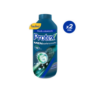 [มี 3 แพ็คให้เลือก] แป้งเย็น โพรเทคส์ สูตรฟอร์ เมน แอคทีฟ อะควอทิค 280 กรัม Protex Talcum Men Aquatic 280g