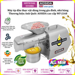 Máy ép dầu thực vật Nóng và Lạnh thương hiệu Anh Quốc AOSIDA WF-J168 - Công suất 1800W - Bảo Hành Chính Hãng 12 Tháng