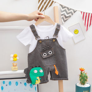 0-4 years Straps Casual baby suits for girls baju kanak kanak perempuan babys Boys clothes