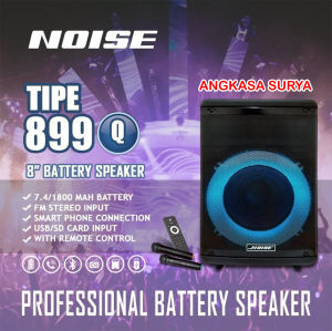 Speaker Portable Wireless NOISE 899 QII Original 8 inch Bluetooth Speaker Aktif Portable Meeting