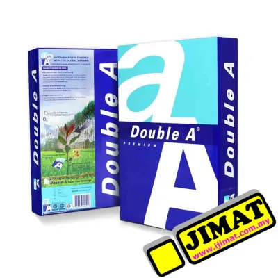 Double A A4 Paper 80gsm / DoubleA Copier Paper / AA A4 Paper 80grams 500 sheets (1 Ream)