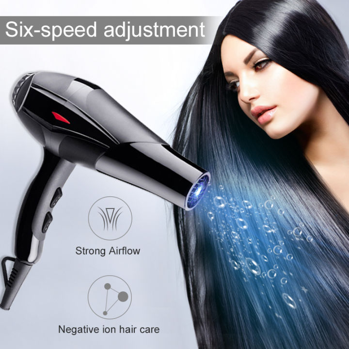 Professional 2400W Strong Power Hair Dryer for Hairdressing Barber Salon Tools Blow Dryer Low Hairdryer Hair Dryer Fan 220 240V