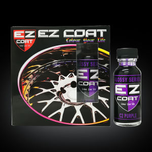 PURPLE CHROME COLOUR PAINT(EZ COAT C2 GLOSSY PURPLE)
