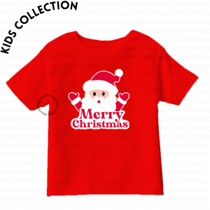 DINO CLOTHING - KAOS ANAK NATALAN /CHRISTMAS TSHIRT/MERRY CHRISTMAS TSHIRT/ BAJU NATAL ANAK /KAOS KATUN COMBED