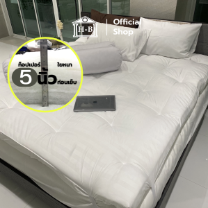 [หนา 4นิ้ว] Home Best Topper ท็อปเปอร์รุ่นPlus ท็อปเปอร์กันไรฝุ่น ท็อปเปอร์ ทอปเปอร์