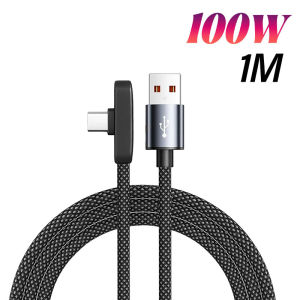240W Type-C Cable Braided Data Transfer Fast Charging Foldable Phone Holder Stand Data Cable For iPhone 15-17