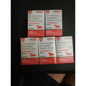 Safeheart (Pimobendan) Tablet for Dogs (bottle of 30 tablets)Fast Shipping