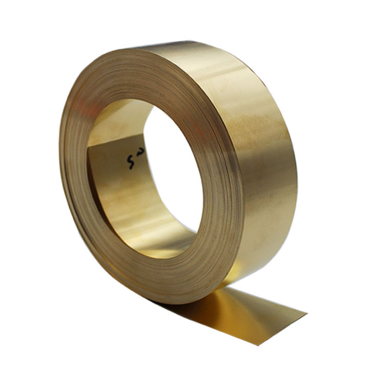 Brass Sheet Roll Metal Foil Plate 0.1-1mm Thick, 10-200mm Width, 1000mm Length E - Foto 6
