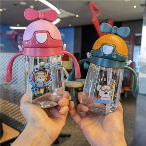 BPA BOTOL MINUM ANAK / BOTOL SUSU BALITA KEPALA BALING-BALING LUCU 350ML