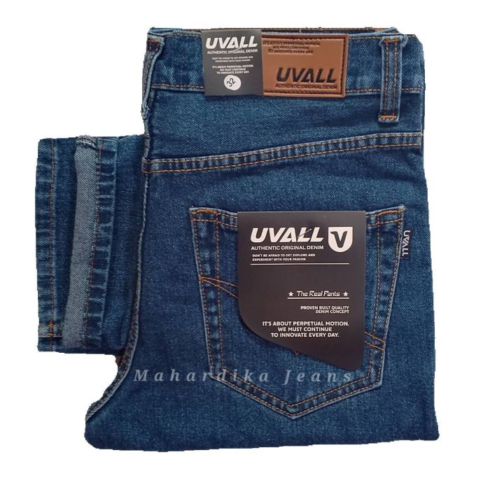 Uvall%20Celana%20Jeans%20Denim%20Panjang%20Pria%20Jumbo%20Standar%20Reguler%20Fit%20Cowok%20Hitam%20Pekat%20-%20Image%206