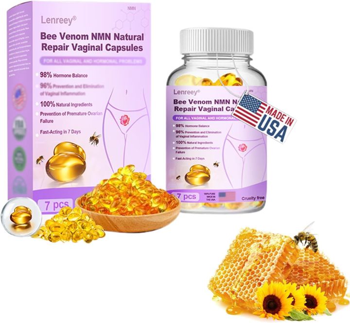 Daitea Bee Venom Capsules - 30/60/120 Count - Natural Antioxidant Vegan