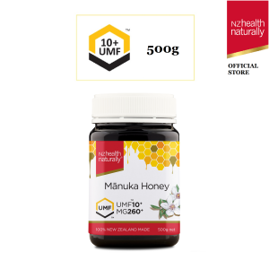 NZ Health Naturally UMF 10+ 500g Manuka Honey (EXPIRY DATE 23.02.2029) HALAL