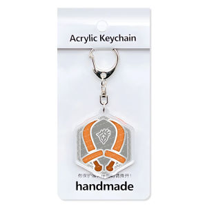 Monster Hunter Acrylic Pendant Keychain Shield Pendant