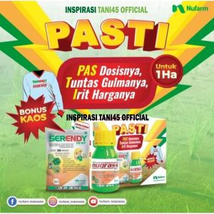 Paket Herbisida Nugrass 250ml Dan Serendy 25 gram Pengendali Rumput Pada Tanaman Sawah