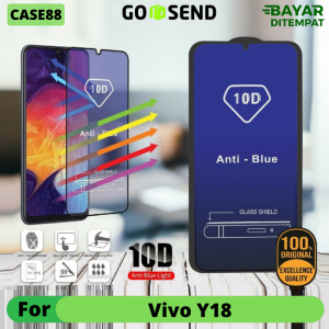 Tempered Glass Anti Blue Light Vivo Y18 Anti Gores Kaca Full Cover Pelindung Layar HP Anti UV