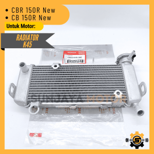 Radiator Pendingin Kualitas Original Honda K45 Radiator CBR 150R LED CB150R New CB150X Ori AHM