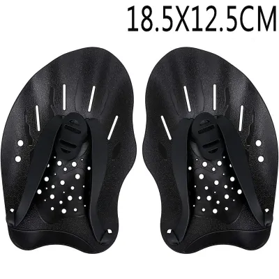 Adult and Childrens Hand Paddles Silicone Hand Paddles for Water Resistance Training Swimming Paddle
