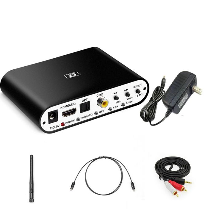 DA615H 5.1CH Audio Decoder Bluetooth 5.0 Receiver DAC Wireless Audio ...