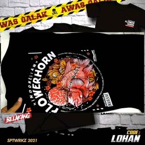 Kaos Ikan Lohan Flowerhorn Limited Design Original T-shirt