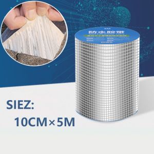 20CM Waterproof Tape For Roof Aluminum Foil Butyl Super Strong Roof Sealant Tape Sealant Wall Crack Super-Strong Repair