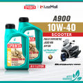 PETRONAS Sprinta for Suzuki Burgman 400 (import / larger) 2024 to 2026 A900 Scooter 10W-40 Engine Oil. 