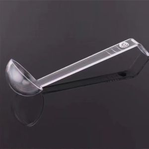 3PCS 27CM PC Spoon Clear Transparent for Sauce Gravy Serving Ladle Buffet Catering Kitchen Tools