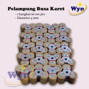 Pelampung Minyak Pelita Busa Karet / Pelampung Cafe Restoran isi 100 pcs