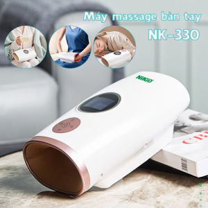 Máy massage bàn tay Nikio NK-330 - Công nghệ áp suất khí nén nhiệt nóng. Giảm đau nhức mỏi tê tay