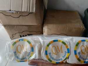 (6PC) SABUN QM GLOWING WAJAH PENGECIL PORI/SABUN QM WHITENING/SABUN QM BPOM/OTHERS BISA COD