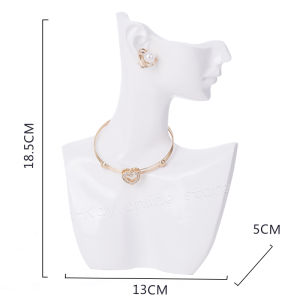 Desktop Resin Pendant Holder Showcase Jewelry Display Stand for Necklaces Small Trinket Accessories