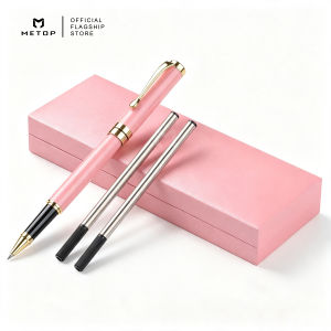 Personalized DIY Name LOGO Metal Pen Gift Box Men Women Business Signature Pen
