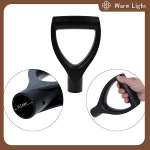 Warm Light U Type สีดำพลาสติกหิมะจอบเปลี่ยน D Grip Spade TOP Handle Garden