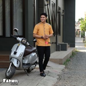baju koko pria lengan pendek - kemeja koko lengan pendek terbaru - gratis ongkir